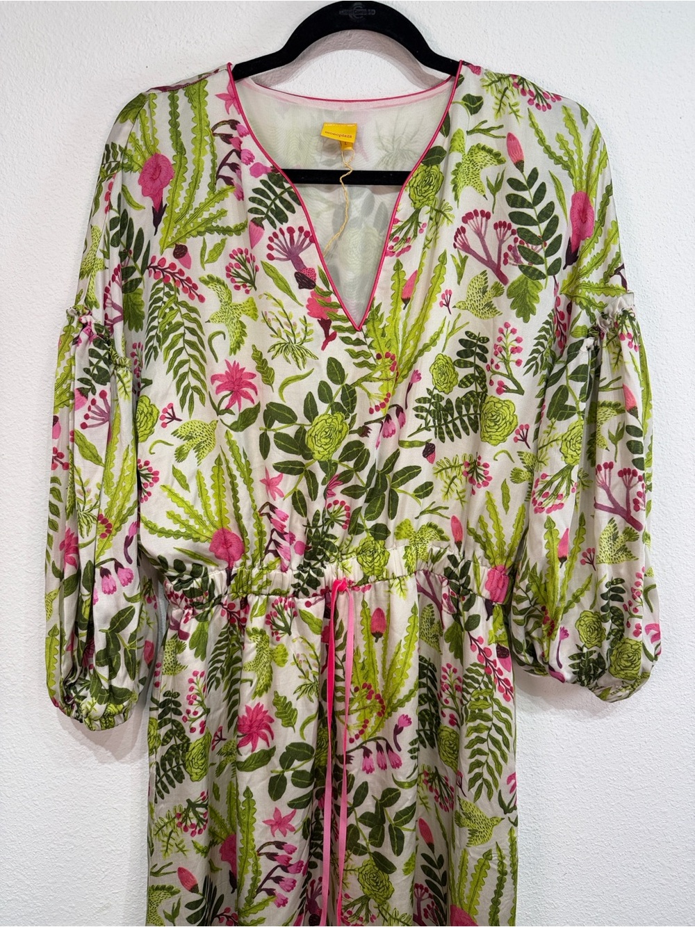 Monoplaza Floral Garden Party Midi Dress size Large - Picture 3 of 13